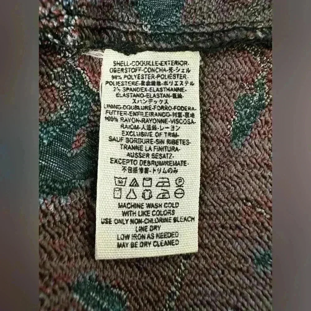 Free People Say Yes Floral Jacquard Textured Knit Mini Dress Size 4